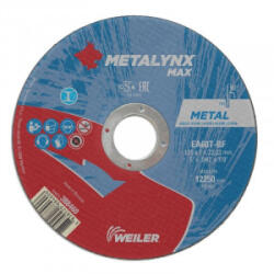 WEILER Disc taiere metal Weiler METALYNX MAX, 125x22.23x1.6mm (E1251622M) Disc de taiere