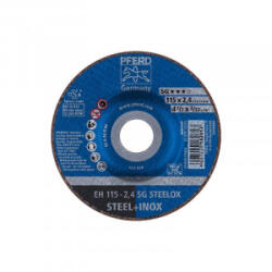 Pferd Disc taiere otel/inox Pferd SG STEELOX, 115x22.23x2.4mm (EH115-2,4A46RSG-INOX) Disc de taiere