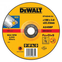 DEWALT - Disc debitare inox, 180x22.23x3mm (DT42545-XJ)