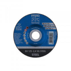 Pferd Disc taiere otel Pferd SG STEEL curbat, 125x22.23x2.4mm (EH125-2,4A30SSG) Disc de taiere