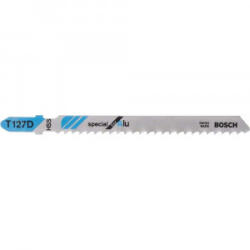 Bosch - Panza fierastrau vertical T 127 D, 74/3mm pentru aluminiu, 5 bucati [2608631017] (2608631017) - constructii-mag