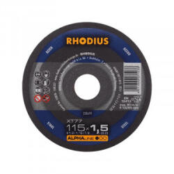 Rhodius Disc taiere otel Rhodius XT77, 115x22.23x1.5mm (208699) Disc de taiere