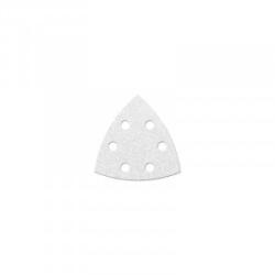 Fortis - Disc abraziv triunghiular 94mm, K120, alb, 6 gauri, 6 bucati [4317784781251] (4317784781251) - constructii-mag