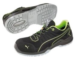 PUMA Pantofi de protectie Puma Safety FUSE TC, S1P ESD SRC, negru/verde, mas. 49 (644210/49) - constructii-mag