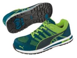 PUMA Pantofi de protectie Puma Safety ELEVATE KNIT, S1P ESD SRC HRO, albastru/verde, mas. 40 (643170/40) - constructii-mag