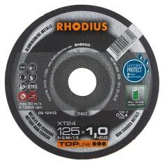 Rhodius - Disc de taiere XT 24 Aluminiu, 125x1x22.23mm (210451)