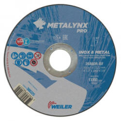 WEILER Disc taiere metal/inox Weiler METALYNX PRO, 115x22.23x1mm (P1151022I) Disc de taiere