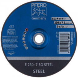 Pferd Disc polizare otel Pferd SG STEEL, 230x22.23x7.2mm (62223626)