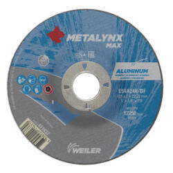 WEILER Disc polizare aluminiu Weiler METALYNX MAX, 125x22.23x7mm (AL1257022)
