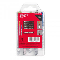 Milwaukee - Panze fierastrau pendular pentru lemn si metal, 35 piese [4932479088] (4932479088)