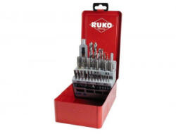 RUKO - Set tarozi si burghie M3-M12, 29 piese (245003)