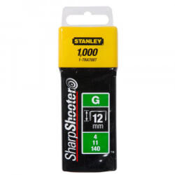 STANLEY - Pachet 1000 capse tapiterie tip G. 12mm [1-TRA708T] (1-TRA708T)