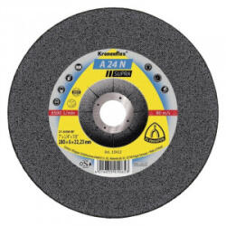 Klingspor Disc polizare inox/aluminiu Klingspor A 24 N SUPRA, 180x22.23x8mm (13417) - constructii-mag