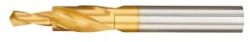 Gühring Burghiu pentru metal Guhring, HSS, gaurire treptata, TiN, 180 grade, cilindrica, 4, 5 - 8x37/79mm (9002490080000) Burghiu