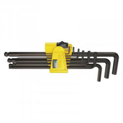 Wera Set chei hexagonale in L cu cap sferic Wera 950/9 Hex-Plus Imperial 1, 5/64"-3/8", 9 piese (5022171001) Cheie imbus