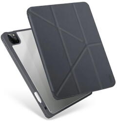 Uniq etui Moven iPad Pro 12, 9" (2021) Antimicrobial szary/charcoal grey - pcone