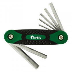 Fortis Set chei hexagonale in L Fortis, 2-8mm, 7 piese (4317784728546) - constructii-mag Cheie imbus