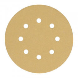 Milwaukee - Disc abraziv HP, 125 mm, 8 gauri in P80, 10 bucati [4932492180] (4932492180)