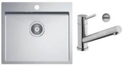 Optima Mosogató és csaptelep készlet Optima Carlos 55x48 cm SETSBD5 (SETSBD5)