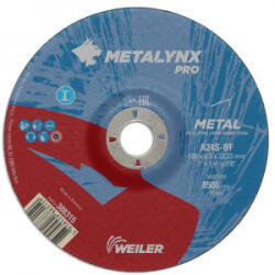 WEILER Disc polizare metal Weiler METALYNX PRO, 180x22.23x6.5mm (G1806022M)