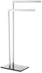 Optima Üveg törölközőtartó króm/fekete GLASDRZRUC (NN4071AB)