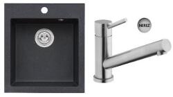 Optima Mosogató és csaptelep készlet Optima Pablo 45x50 cm SETSBD1 (SETSBD1)