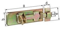Alberts - Zavor de blocare 80mm, K2ZA [123055] (123055) - constructii-mag