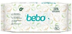 Bebo Șervețele umede biodegradabile Bebo - Cu 99% apă, 70 buc + 10 buc cadou (1385)