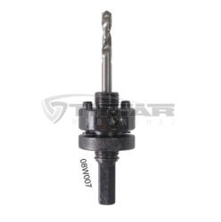 Dedra 08W007 Bi-Metal Adapter Lyukfűrészhez 32 - 168mm; 10mm hatlap befogás (08W007)