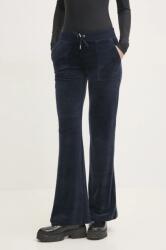 Juicy Couture pantaloni de trening din velur LAYLA POCKET LR 9BYH-SPD16Y_59X (JCSEBJ001.131)
