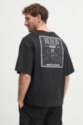 Alpha Industries tricou din bumbac bărbați, culoarea negru, cu imprimeu, 148515 9BYH-TSM0GB_99X (148515)