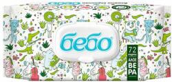 Bebo Șervețele umede Bebo - Cu extract de Aloe Vera, 72 buc (633)