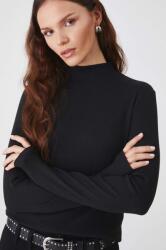 MEDICINE longsleeve femei, culoarea negru, cu turtleneck ZBYH-BUD051_99X (RW24.BUD051)