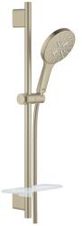 GROHE Rainshower Smartactive 130 Rudas Zuhanygarnitúra, 3 Féle Vízsugaras Kézizuhannyal Brushed Nickel 26547en0 (26547en0)
