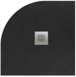 Radaway Kios A Tálca 90x90 Fekete /króm Ráccsal Ka9090-54 Ka9090-54 (ka9090-54)