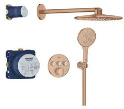 GROHE Grohtherm Smartcontrol Rejtett Zuhanyrendszer Rainshower Smartactive 310 Fejzuhannyal Brushed Warm Sunset 34863dl0 (34863dl0)