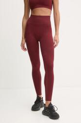 Calvin Klein Performance leggins de antrenament culoarea bordo, modelator, 00GWF4L600 9BYH-LGD08U_83X (00GWF4L600)