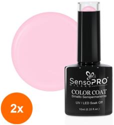 SensoPRO Set 2 x Oja Semipermanenta SensoPRO Milano, 10 ml, 226 Lady Nude