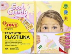 JOVI Paint With Plastilina Argilă de modelare pentru copii Cool Candy 8 x 50 g (263CC)