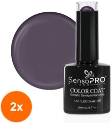 SensoPRO Set 2 x Oja Semipermanenta SensoPRO Milano, 10 ml, 120 Plummy