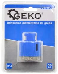 GEKO gyémánt koronafúró gres/kerámia/csempe 50mm M14 G65150 (G65150)