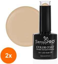 SensoPRO Set 2 x Oja Semipermanenta SensoPRO Milano, 10 ml, 005 Sweet Carmel