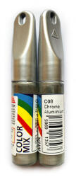 Color Mix autós javítófesték Króm-alumínium (Chrome Aluminium) 12, 5ml ecsetes karceltávolító, modellezéshez is (C08)