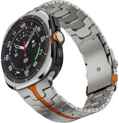 Techsuit Curea pentru Samsung Galaxy Watch Ultra 47mm - Techsuit Watchband (W063) - Titanium Orange (KF2341604) - pcone