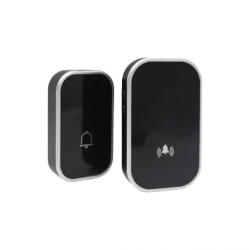 OMU system WB12V-1A1VB Vezeték nélküli csengő 1 adó 12V elem és 1 vevő 230V fekete (WB12V-1A1VB)