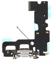 tel-szalk-1924929 Apple iPhone 7 OEM töltőcsatlakozó port, flexibilis kábel / töltő csatlakozó flex szürke (tel-szalk-1924929)