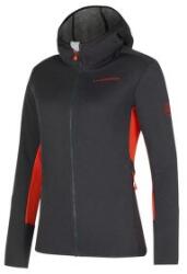 La Sportiva COSMIC HOODY Women Hanorac La Sportiva Carbon/Cherry Tomato L