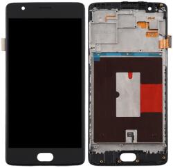  NBA001LCD005330 OnePlus 3 A3000 / 3T A3010 fekete TFT LCD kijelző érintővel kerettel előlap (NBA001LCD005330)