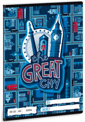 Ars Una The Great City 32 lapos sima füzet 20-32 A/5 (93618991) - jatekshop