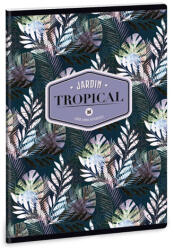 Ars Una Ars Una: Floral Palm Leaf vonalas füzet A/5 40lapos (93139397) - jatekshop